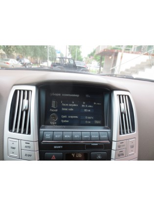 Русификация Lexus RX 330