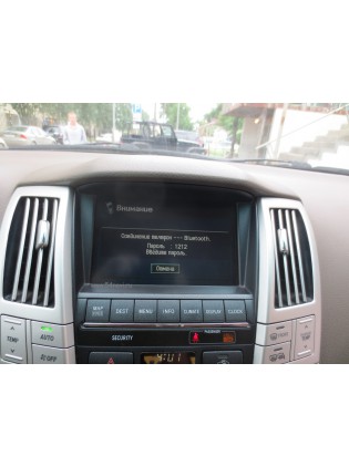 Русификация Lexus RX 330